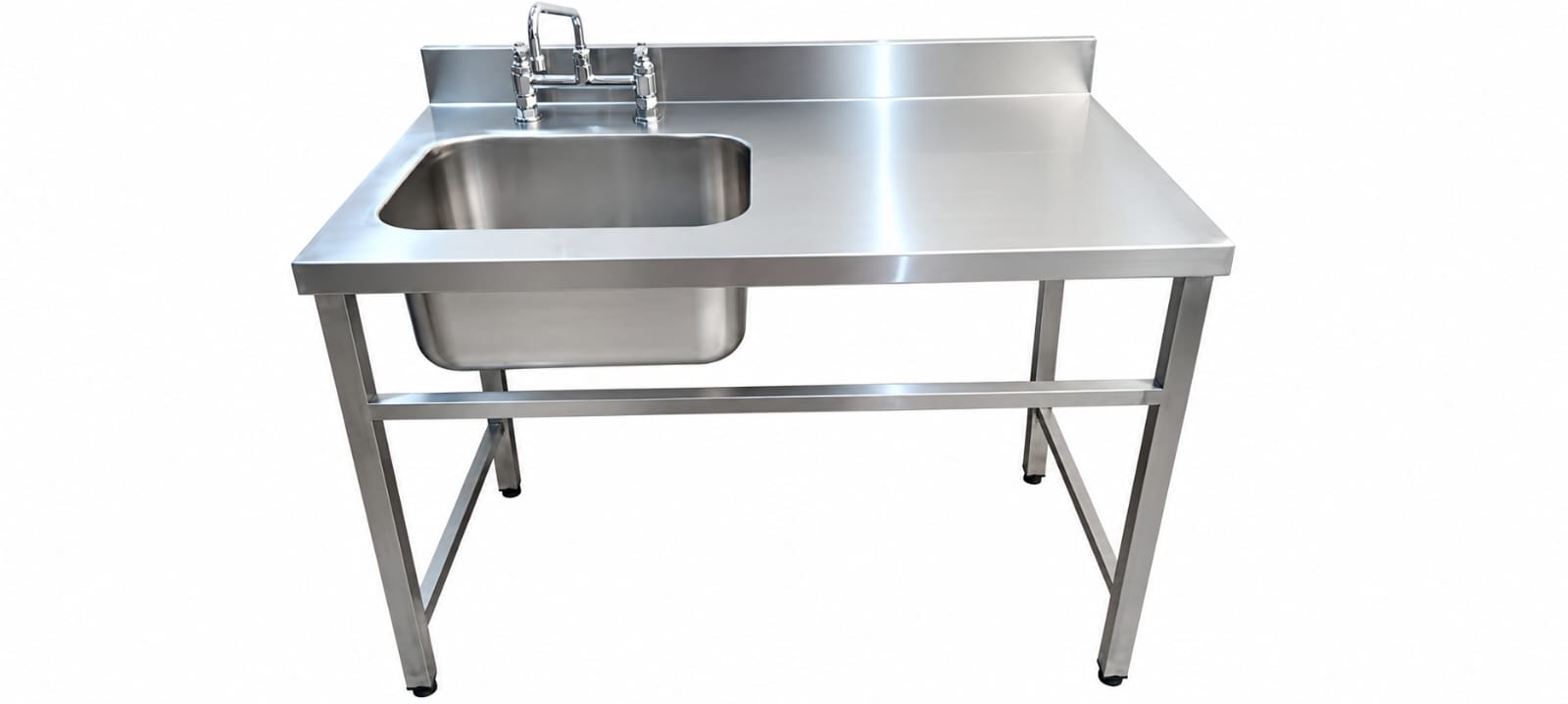 Stainless steel single sink